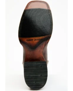 Cody James Men's Walnut Western Boots - Broad Square Toe 9 Cody James Men's Walnut Western Boots - Broad Square Toe -Cody James 2000376707 200 P7