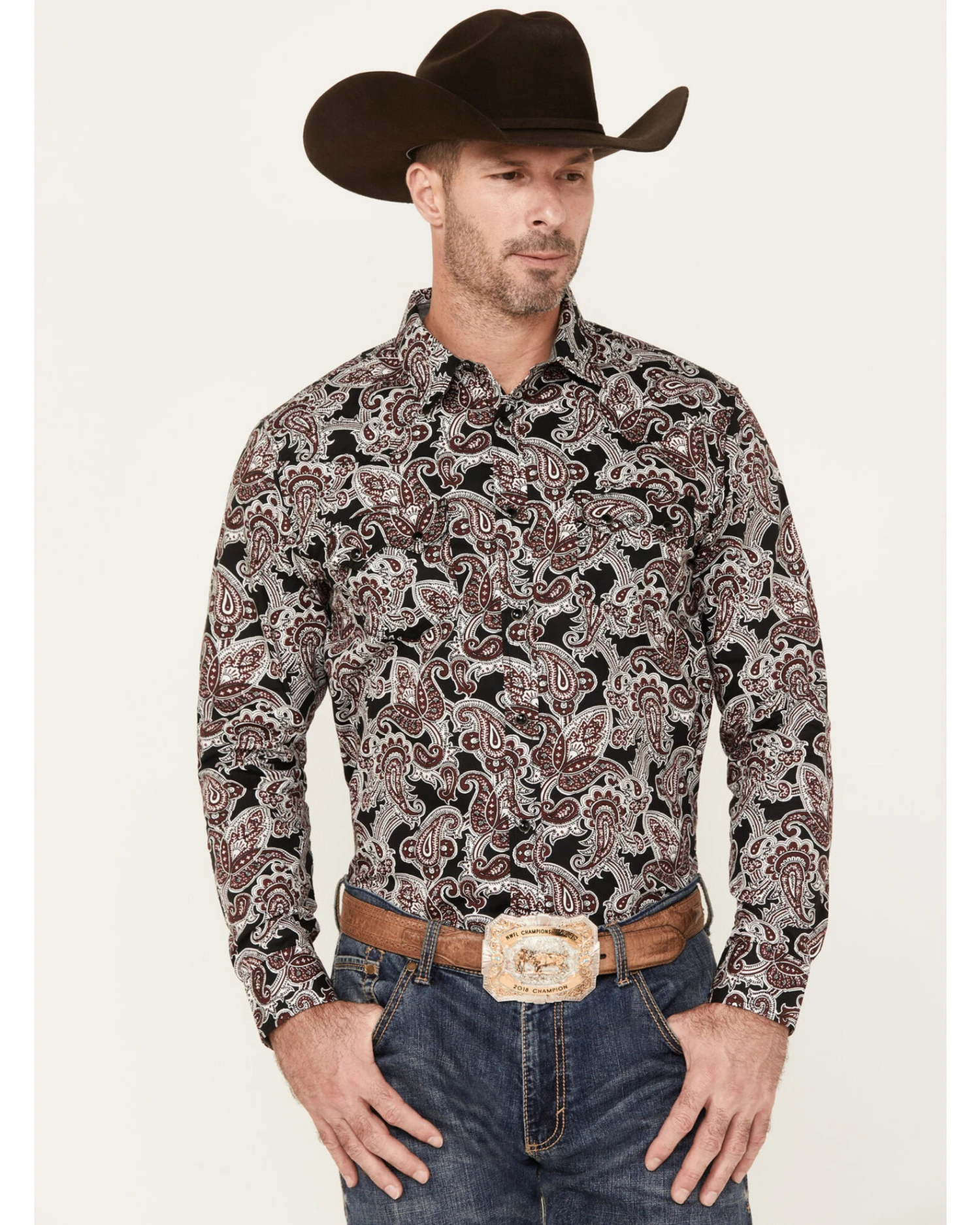 Cody James Men's Johnny Ringo Long Sleeve Snap Western Shirt 1 Cody James Men's Johnny Ringo Long Sleeve Snap Western Shirt