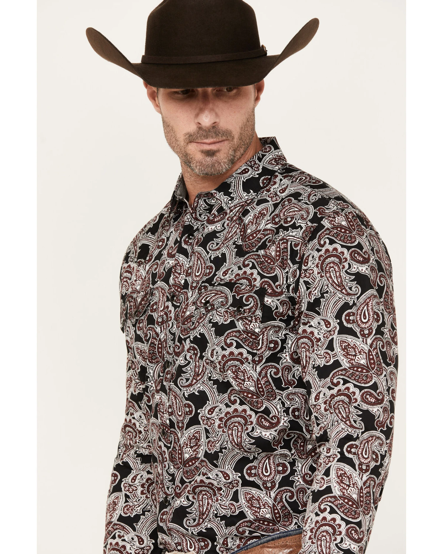 Cody James Men's Johnny Ringo Long Sleeve Snap Western Shirt 2 Cody James Men's Johnny Ringo Long Sleeve Snap Western Shirt - Image 2