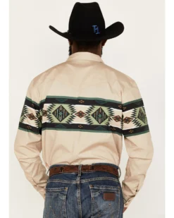 Cody James Men's Coyote Border Long Sleeve Snap Western Shirt 7 Cody James Men's Coyote Border Long Sleeve Snap Western Shirt -Cody James 2000380453 280 P4