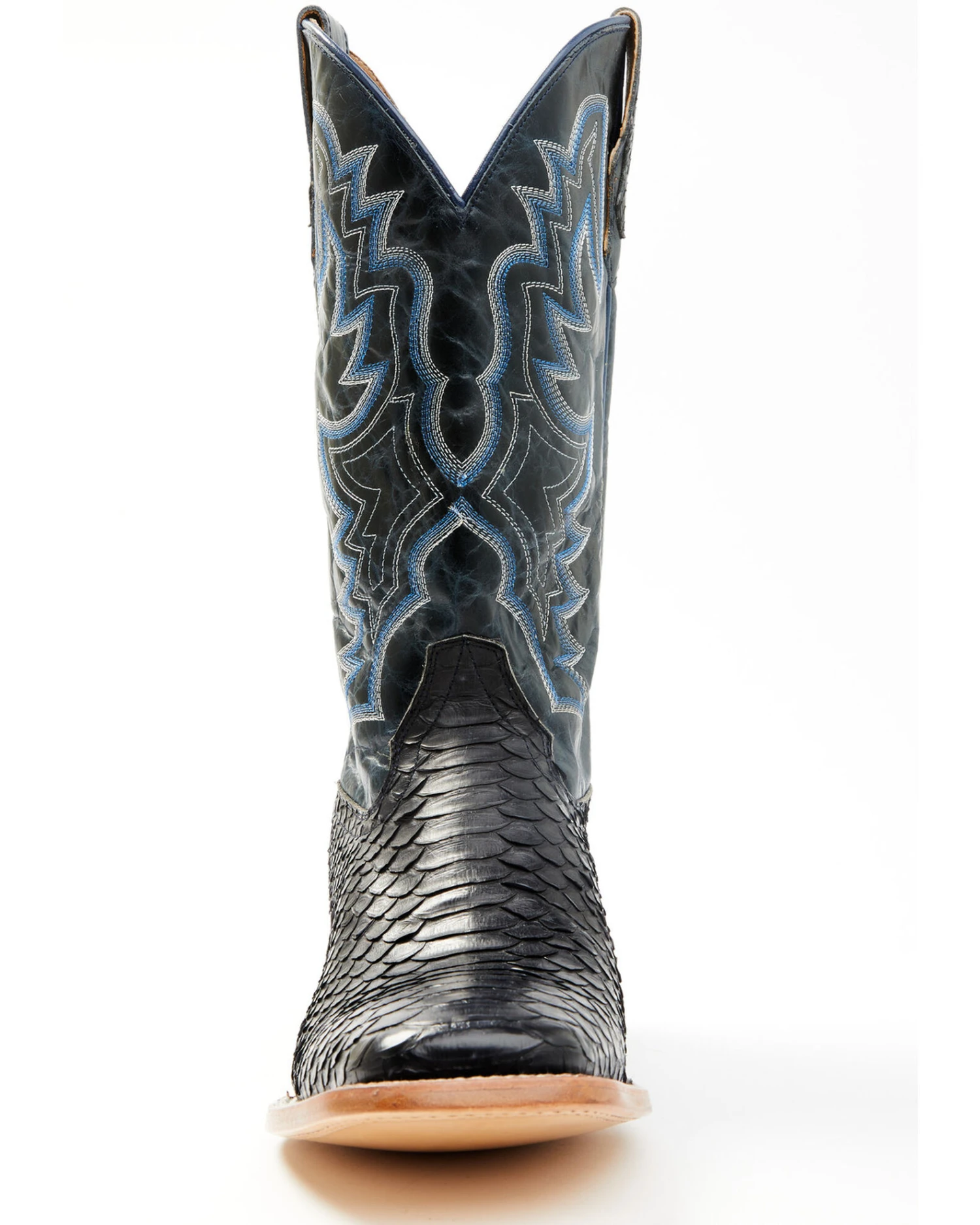 Cody James Men's Exotic Python Western Boots - Broad Square Toe 5 Cody James Men's Exotic Python Western Boots - Broad Square Toe - Image 5