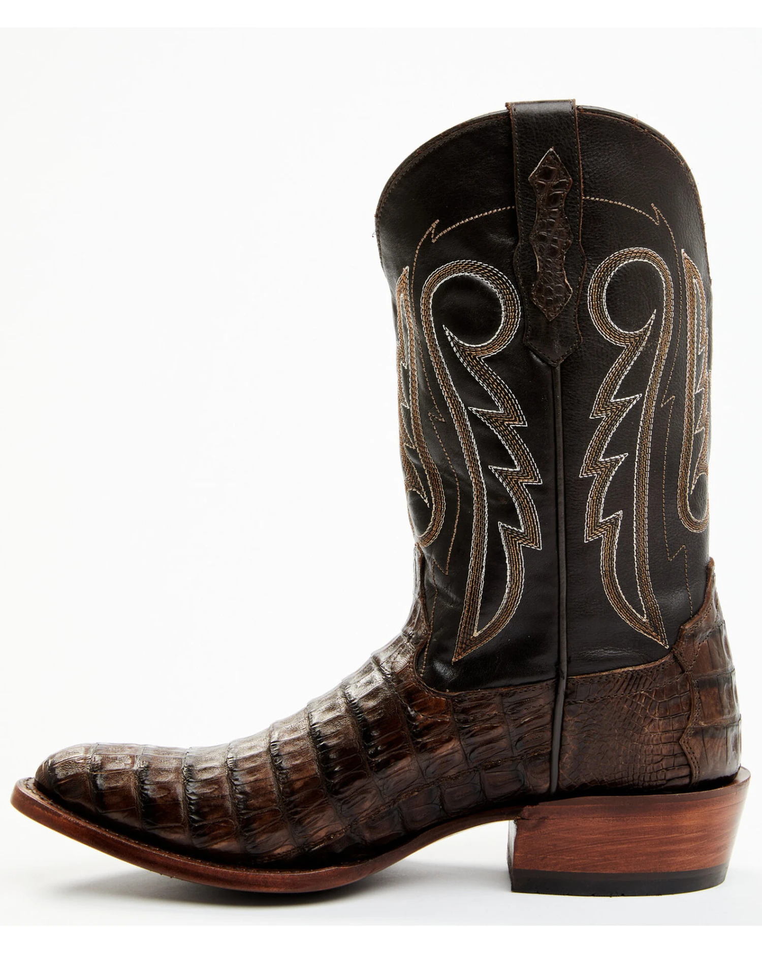 Cody James Men's Exotic Caiman Western Boots - Medium Toe 2 Cody James Men's Exotic Caiman Western Boots - Medium Toe - Image 2