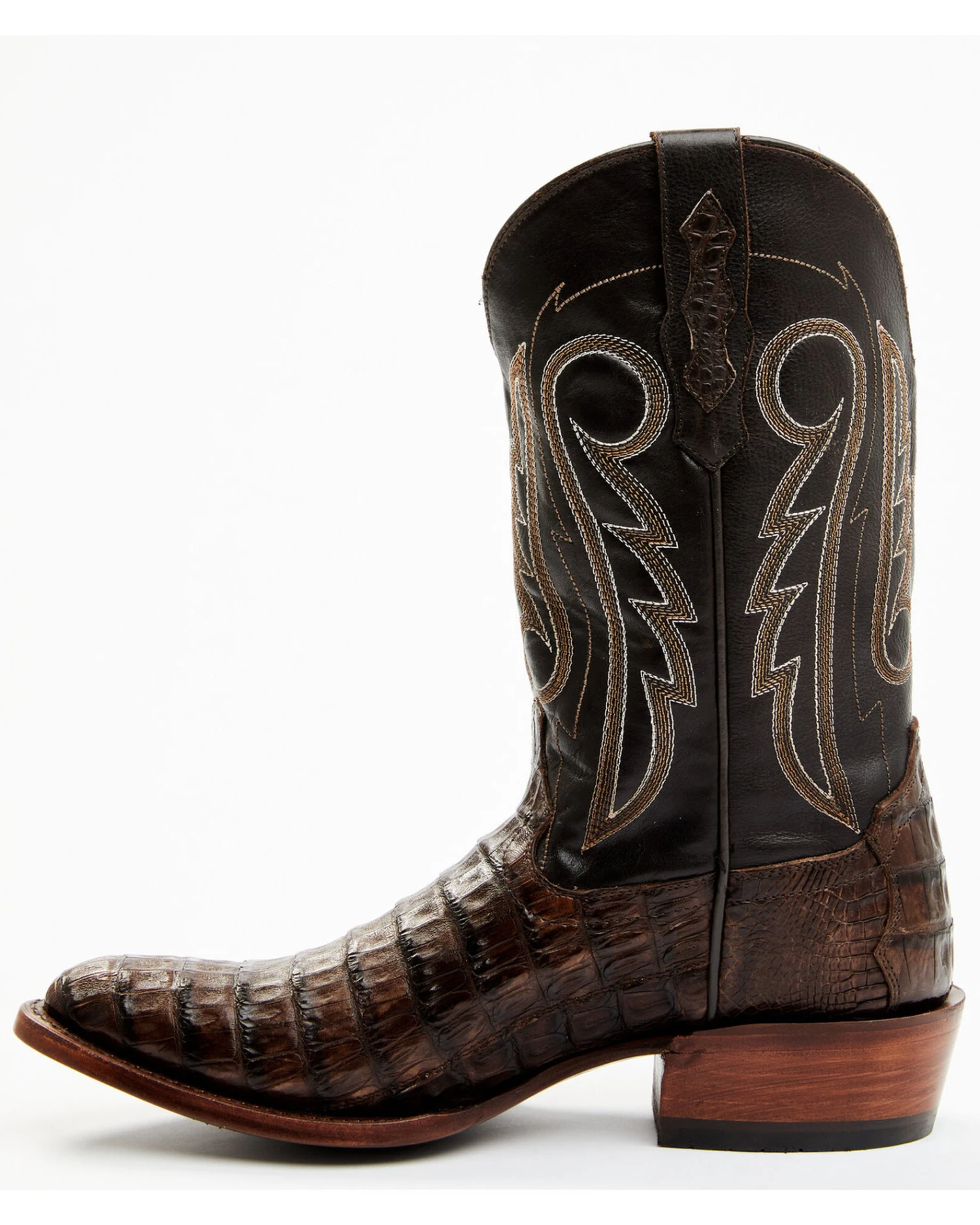 Cody James Men's Exotic Caiman Western Boots - Medium Toe 3 Cody James Men's Exotic Caiman Western Boots - Medium Toe - Image 3