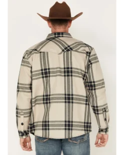 Cody James Men's Tavern Large Plaid Bonded Long Sleeve Button Down Flannel Jacket -Cody James 2000380583 110 P4