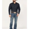 Cody James Men's Light A Shuck Medium Wash Relaxed Bootcut Stretch Denim Jeans