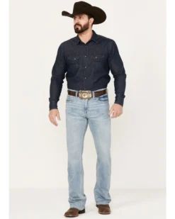 Cody James Men's Owens Light Wash Slim Boot Stretch Denim Jeans -Cody James 2000381187 412 P1 1