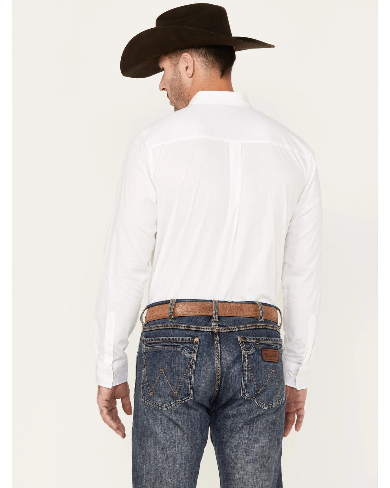 Cody James Men's Rare Bird Solid Long Sleeve Button-Down Stretch Western Shirt 4 Cody James Men's Rare Bird Solid Long Sleeve Button-Down Stretch Western Shirt - Image 4