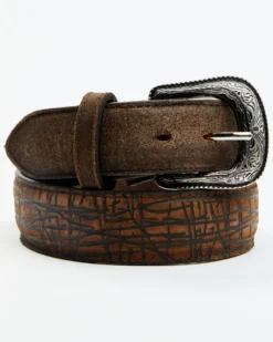 Cody James Men's McBride Wild Whiskey Leather Belt