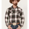 Cody James Men's Cabin Fever Long Sleeve Snap Western Flannel Shirt - Big & Tall