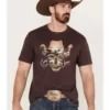 Cody James Men's Skull Scene Western T-Shirt
