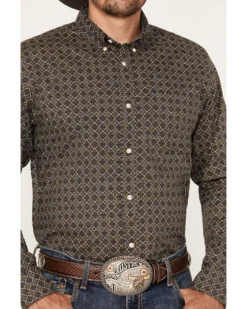 Cody James Men's Money Maker Print Long Sleeve Button-Down Western Shirt 6 Cody James Men's Money Maker Print Long Sleeve Button-Down Western Shirt -Cody James 2000383191 201 P3 1