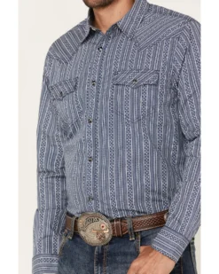 Cody James Men's Born N Raised Striped Long Sleeve Snap Western Shirt - Big & Tall 6 Cody James Men's Born N Raised Striped Long Sleeve Snap Western Shirt - Big & Tall -Cody James 2000383259 410 P3