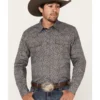 Cody James Men's Down Range Medallion Print Long Sleeve Western Snap Shirt