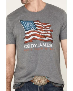 Cody James Men's Revolver Flag Short Sleeve Graphic T-Shirt 6 Cody James Men's Revolver Flag Short Sleeve Graphic T-Shirt -Cody James 2000383324 070 P3