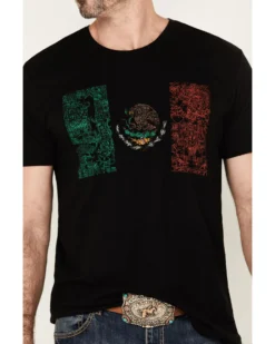 Cody James Men's Tiled Mexico Flag Short Sleeve Graphic T-Shirt 6 Cody James Men's Tiled Mexico Flag Short Sleeve Graphic T-Shirt -Cody James 2000384838 281 P3