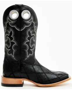 Cody James Men's Exotic Ostrich Western Boots - Broad Square Toe -Cody James 2000386787 001 P2